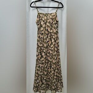 Floral Print Women's Maxi Dress